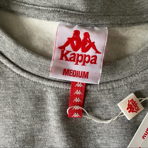 KAPPA Grey Crewneck Sweater BNWT - Picture 4 of 7